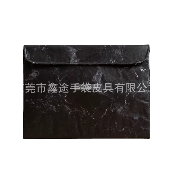 Creative Marble Dupont Paper Waterproof Computer Bag, Lightweight and Wear-Resistant Tyvek Liner Bag Customization