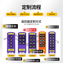 定 制无线遥控器遥控开关点动/自锁 8路 配电箱工业控制220V/380V
