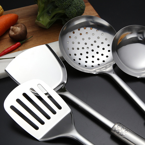 Kitchenware set gift box stainless steel spatula kitchen supplies gift cooking spatula spoon large colander spatula complete set