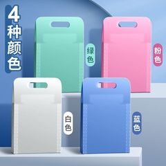 手提式大容量風琴包無包邊豎式文件試卷資料收集收納冊