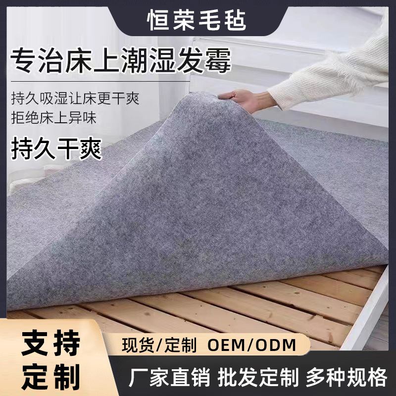 定制四季通用床垫学生宿舍床上用品毛毡垫地铺榻榻米垫吸潮防霉垫产品实拍图