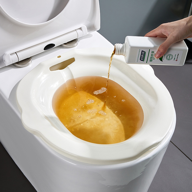 Sitting Bath Tub for Ladies: Special Purpose Basin for Cleansing Bottom - Magic Basin for Pregnant Women, Cleaning, Soaking Medicine, Hemorrhoids, Men's Avoid Sitting on Toilet Basin