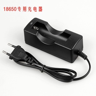 廠家直銷18650鋰電池專用單槽線充智能反充頭燈手電筒18650線充