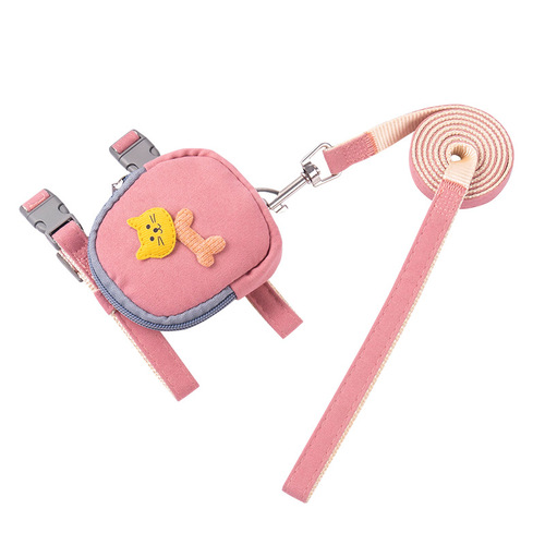 Dog leash vest type cat I-shaped anti-breakaway harness dog walking rope pet harness supplies wholesale