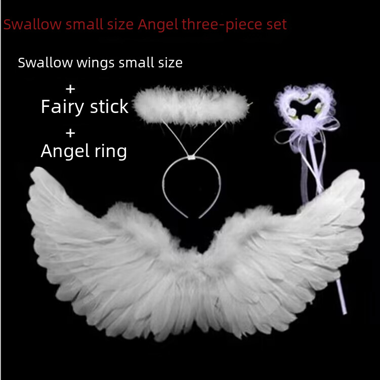 White angel wings for children and adults