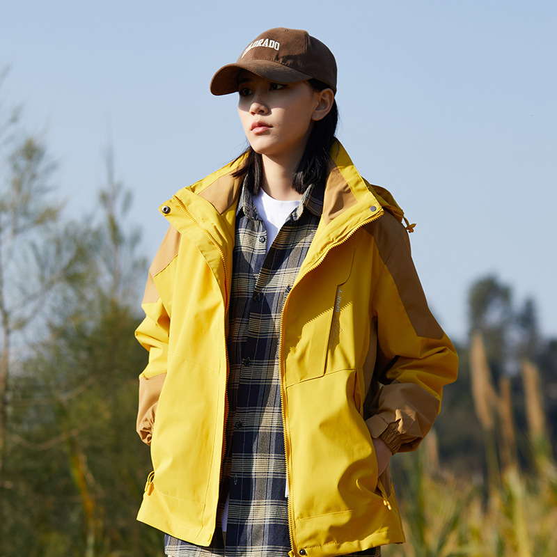 여성-오렌지 (단일 스트로크)