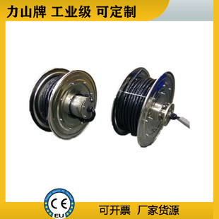 Stainless steel forklift tube reel tension Winder electric cable reel Lishan high voltage Winder reciprocating reel