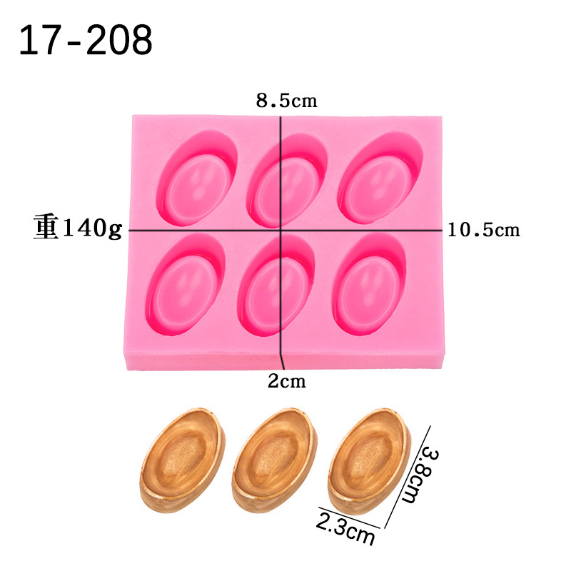 Estilo chino Lucky lingote de oro forma silicona molde creativo hornear pastel chocolate decoración hecha a mano jabón