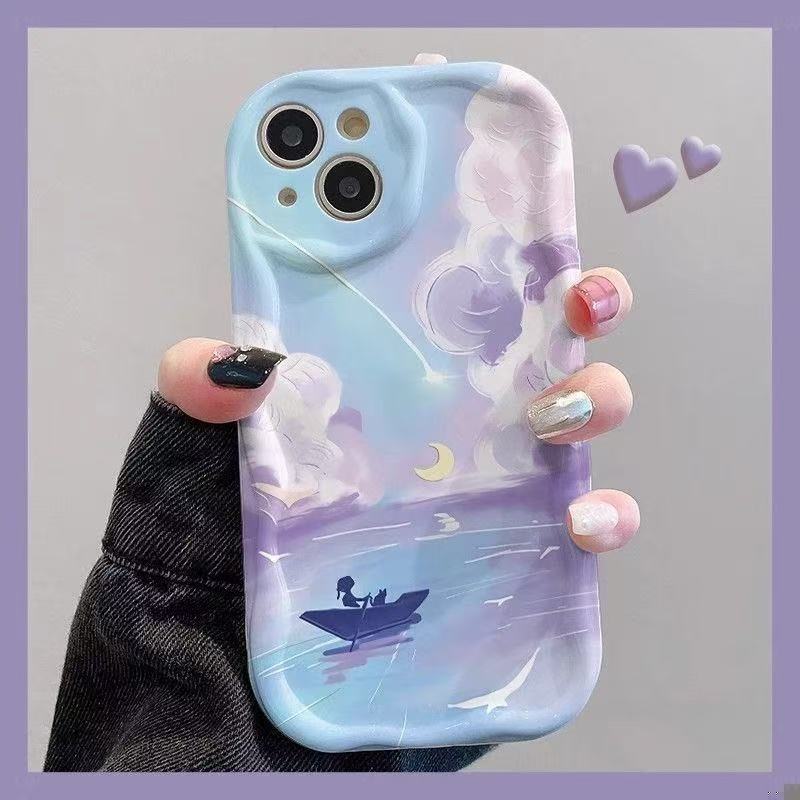 Xingyue Yunhai para Apple 16Promax funda para teléfono móvil Anti-caída iPhone15 Japón y Corea del Sur ins14/13 Europa y América 12