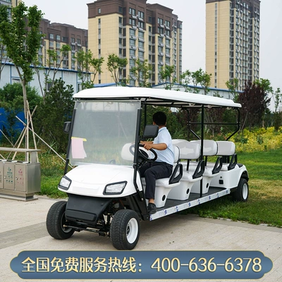 Elektrikli qolf avtomobilləri spot hotel connecting four-wheel