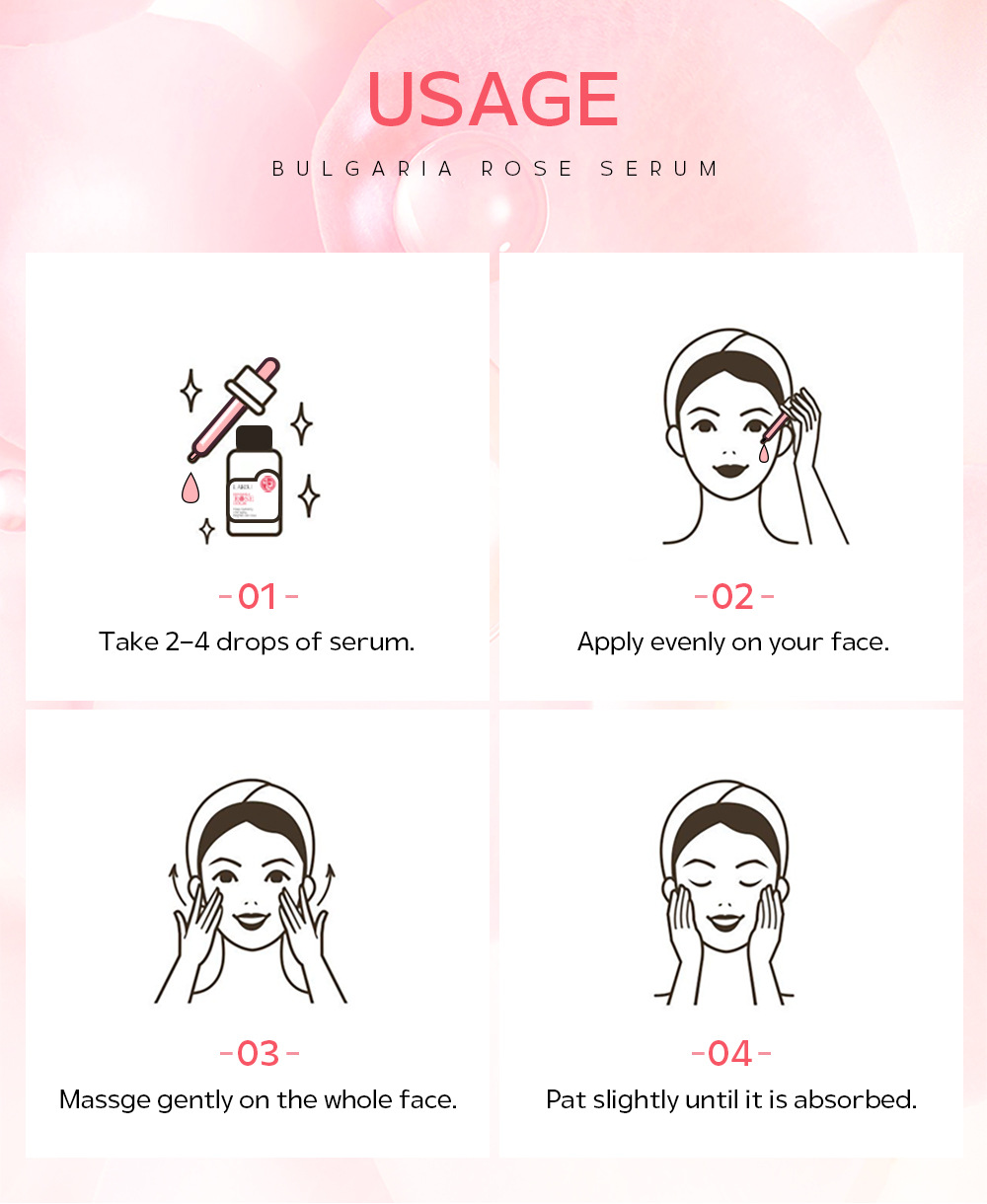 LAIKOU Rose Essence 30ml Hydrating, moisturizing and nourishing skin Facial care essence manufacturer in stock wholesale undefined