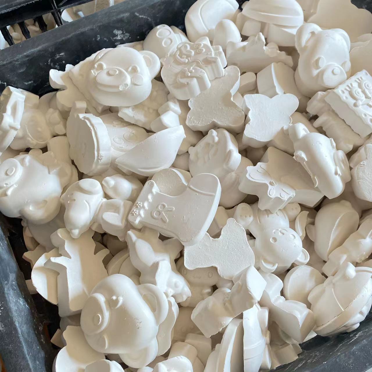 Muñeca de yeso mezclar y combinar Pequeño Blanco En Blanco Los Niños pintura DIY puesto suministro juguete blanco fábrica al por mayor