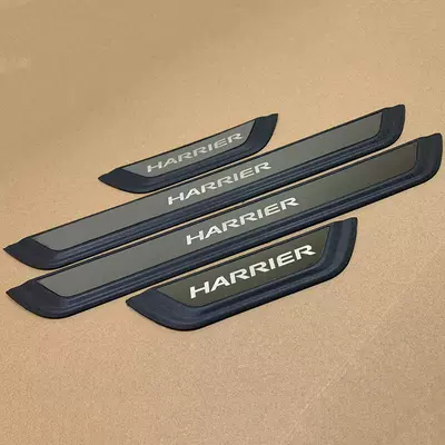 Suitable for 22 Lingfang Modified Exterior Door Sill Strips*4 Plastic Glossy Black Brushed Glossy Silver Model B 22 Hailia (Other Automotive Exterior Supplies) - glossy-black