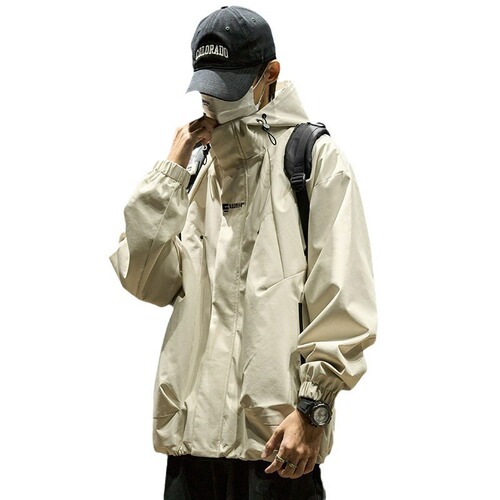 2024 new jacket jacket men's spring and autumn trendy brand men's workwear handsome jacket boys' spring and autumn jacket