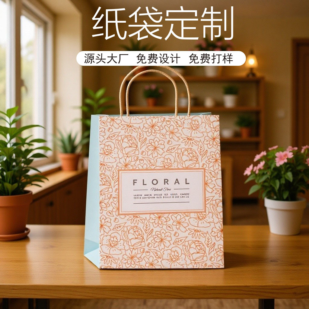 高档送回礼手提袋婚庆节日礼品茶叶纸袋礼物纸袋印刷