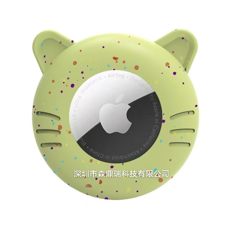 폴카 도트 라이트 그린 보호 케이스+opp