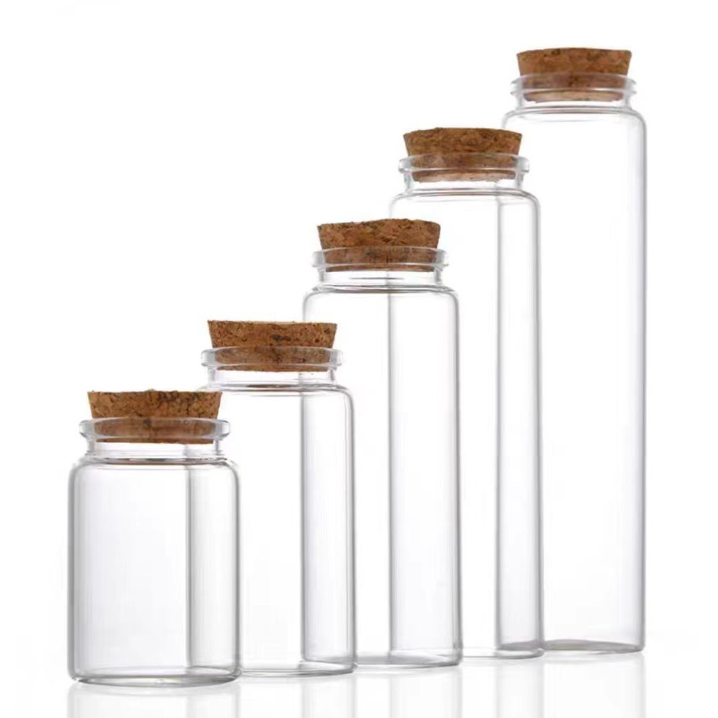 直径37mm卡口胶囊瓶玻璃小药瓶花茶瓶虫草沉香管制瓶玻璃瓶批发