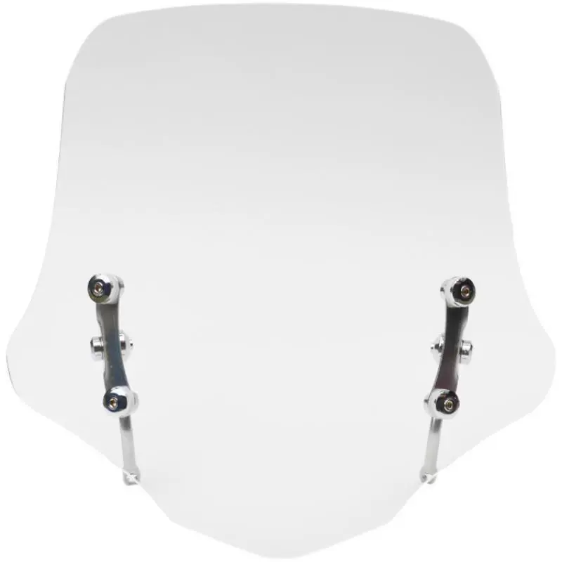 Подходит для UY125, переднее ветровое стекло, скутер, кронштейн из нержавеющей стали, модифицированная защита для ветрового стекла