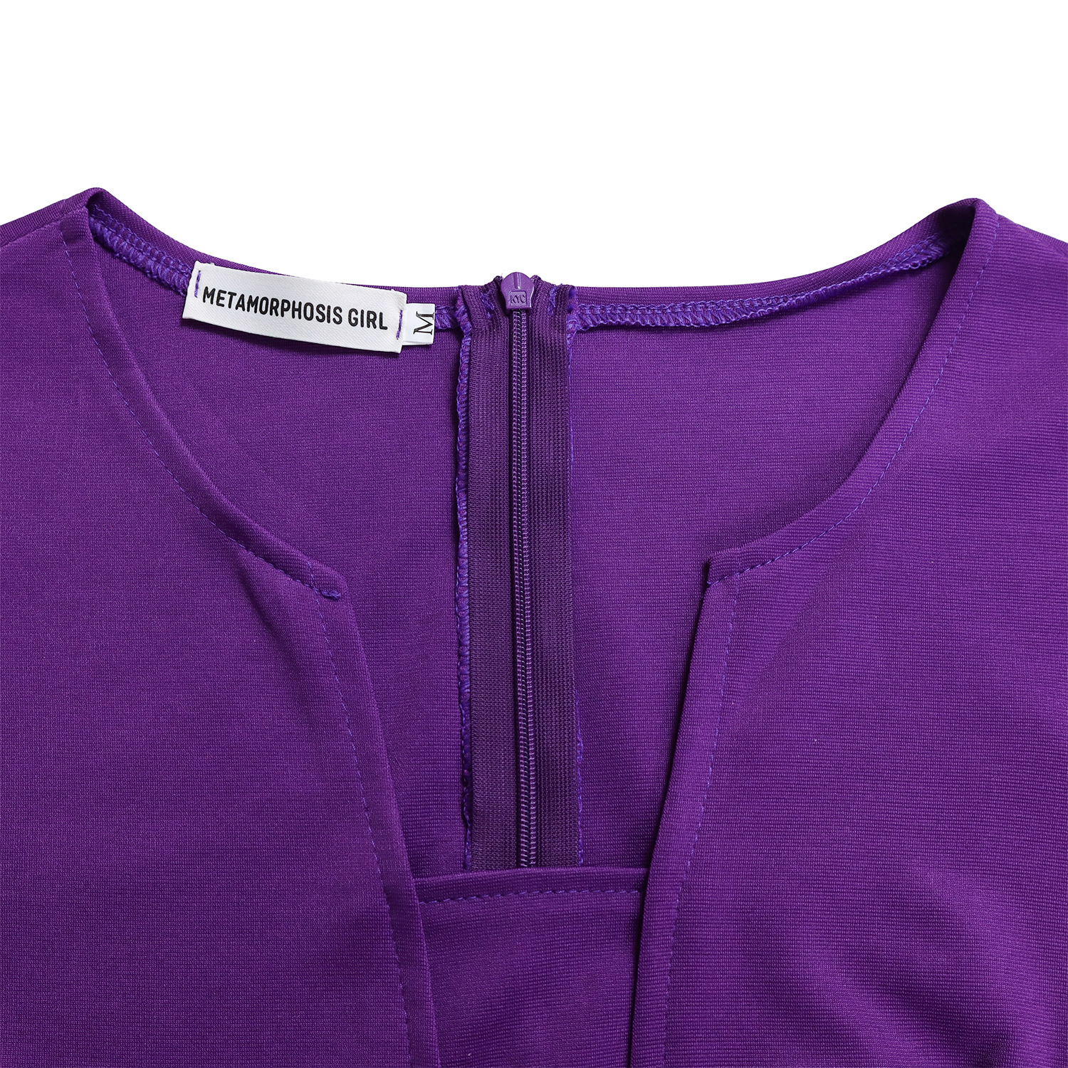 Wholesale Women's Elegant Style Temperament Commuter Belt Solid Color Daily Round Neck Pullovers Half Sleeve A- Line Skirt display picture 36