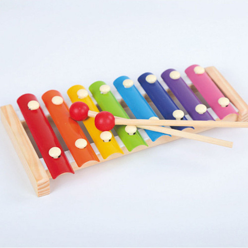 Wooden octave percussion children's toy building blocks early childhood education xylophone percussion instrument manufacturer wholesale