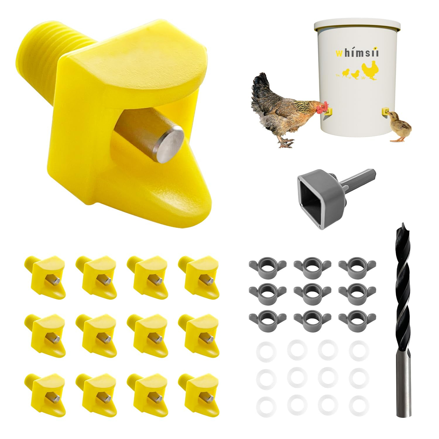 Amazon cross-border hot product upgraded poultry automatic waterer…