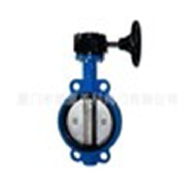 福厦美科蜗轮对夹式软密封蝶阀蜗轮蝶阀D371X-16Q DN150 DN200