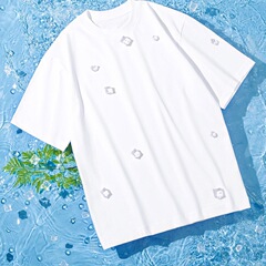 アイスサンプロテクション UPF50+ 半袖 Tシャツ メンズ 夏 冷却 半袖 涼しい 通気性 メンズ ルーズ トップス