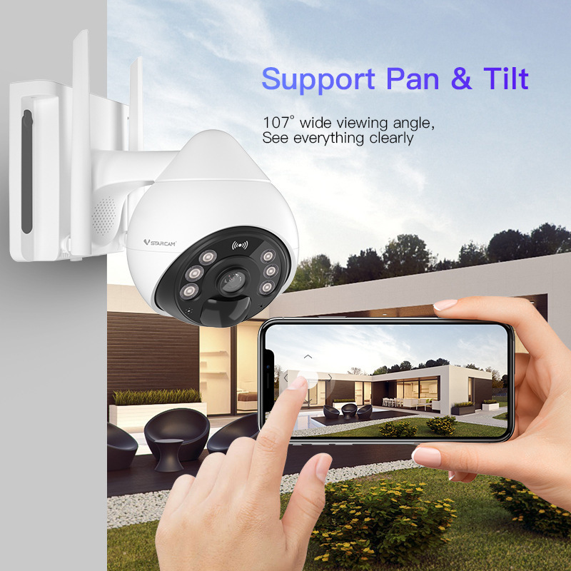 Vstarcam New 3MP HD Outdoor Security Camera Wireless Double