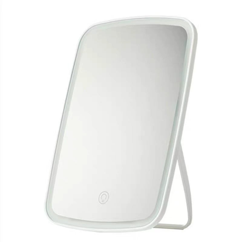 LED lightweight handheld mirror, folding fill light, internet celebrity, three colors