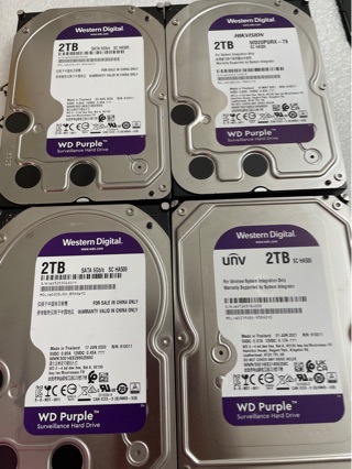 Large Quantity of 2Tb New Desktop Mechanical Hard Drives for Game Monitoring