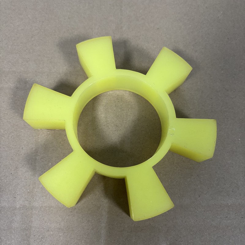 T型六角水泵联轴器专用缓冲垫弹性体胶块T80 90 100 110 120 150