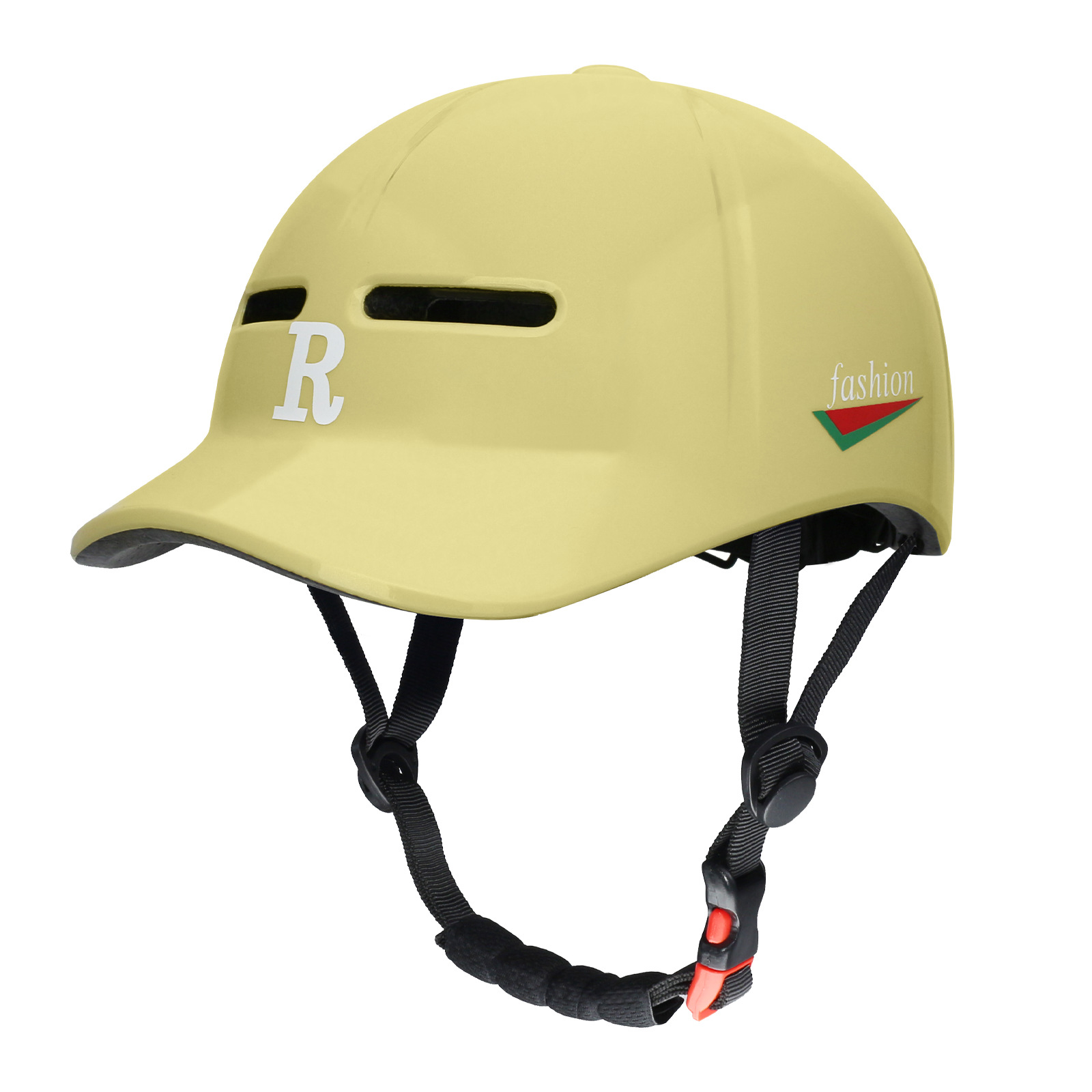 Gorro de pico de pato moldeado de una pieza para ciclismo, desplazamientos, casco para scooter eléctrico para todas las estaciones, patineta, patinaje sobre ruedas, béisbol