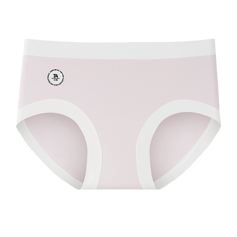 Ropa interior de algodón puro, cintura de mujer, cadera, entrepierna larga, cuidado personal, más cómodo y agradable para la piel, ropa interior antibacteriana de entrepierna 7A para mujer