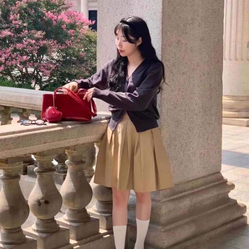 韩国小众stand新款长柄托特包手提单肩腋下包大容量高级感女包|undefined