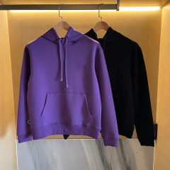 25秋季新款男女同款圆领连帽小树立体印花帽衫套头卫衣0908g13