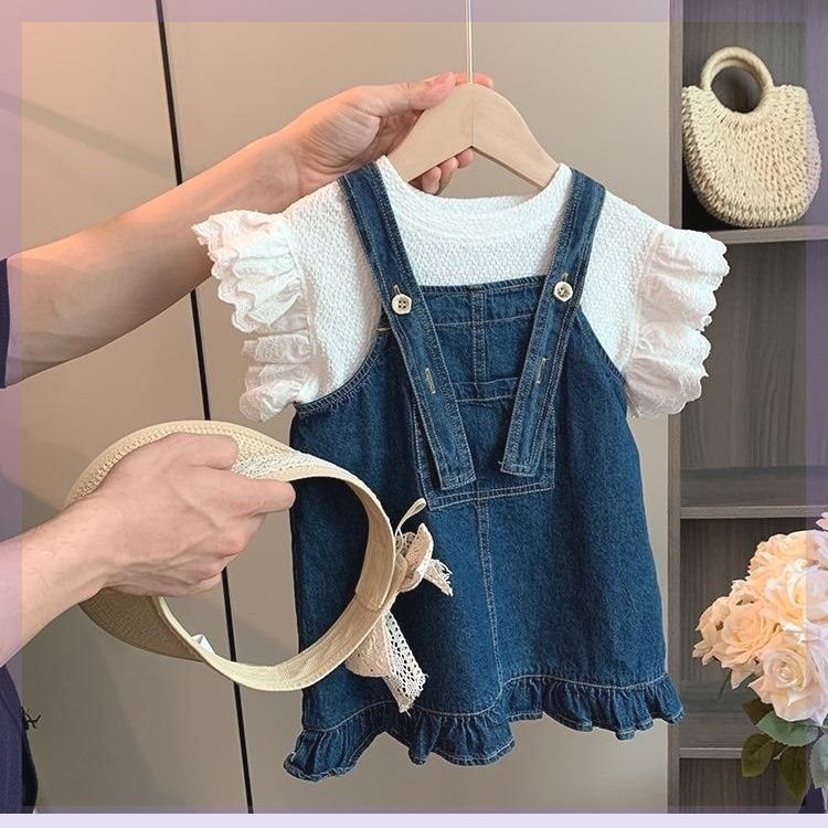 Denim summer dress