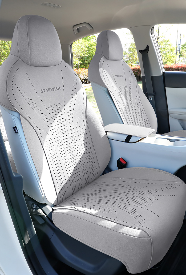 Drop-shipping car seat cushion suitable for Xingyuan special car models, full or half coverage saddle cushion, all-season car seat cushion