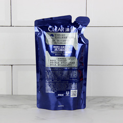 清揚洗髮水袋裝補充裝男士去屑洗髮露200g活力運動薄荷型200ml