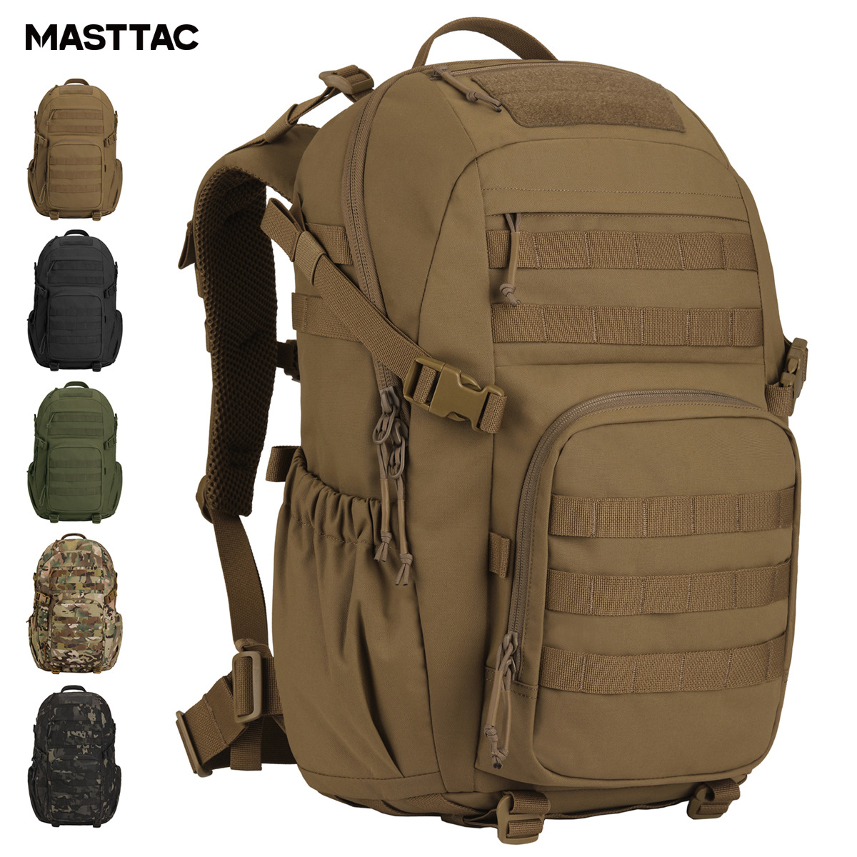 MASTTAC MS7552-40L蓄能背包男户外500D尼龙背包通勤大容量电脑包