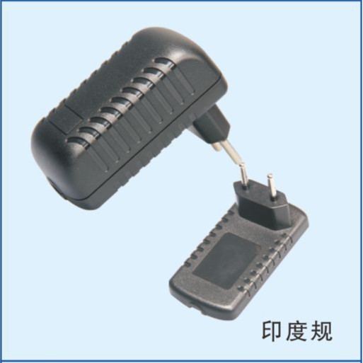 工厂直销36W印度规电源外壳 卧式充电器外壳 大毛毛虫适配器 外壳