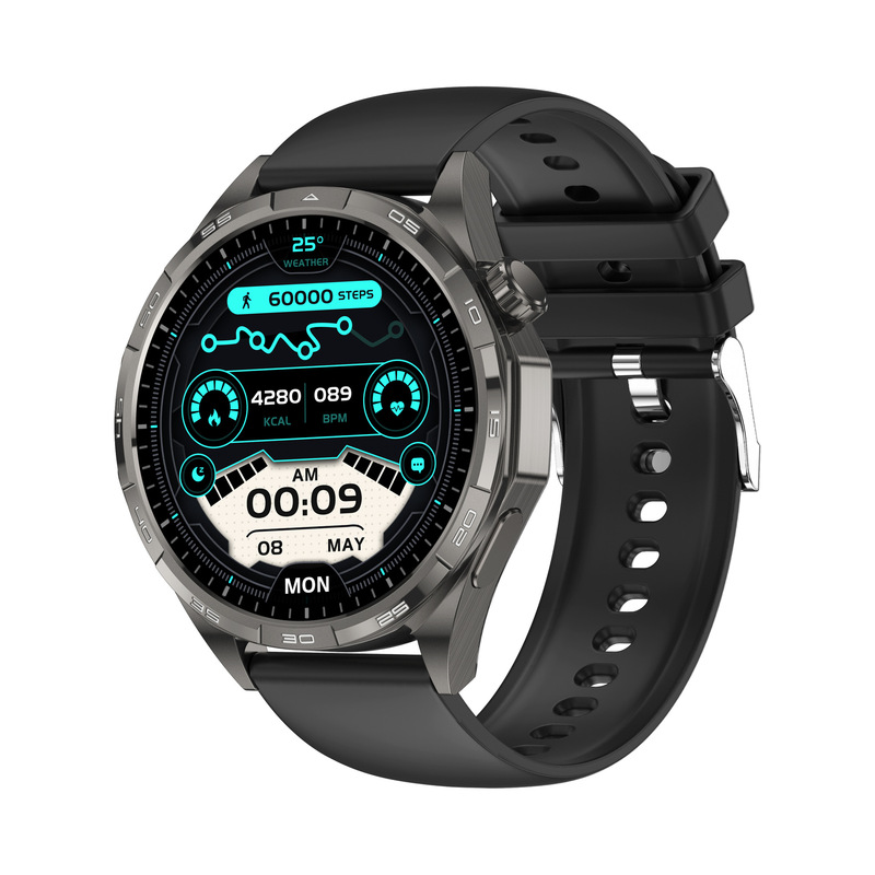 Cross-Border Watch New Model Gt6Pro Smart Watch Heart Rate and Blood Oxygen Health Monitoring Sports Watch Bluetooth Calling