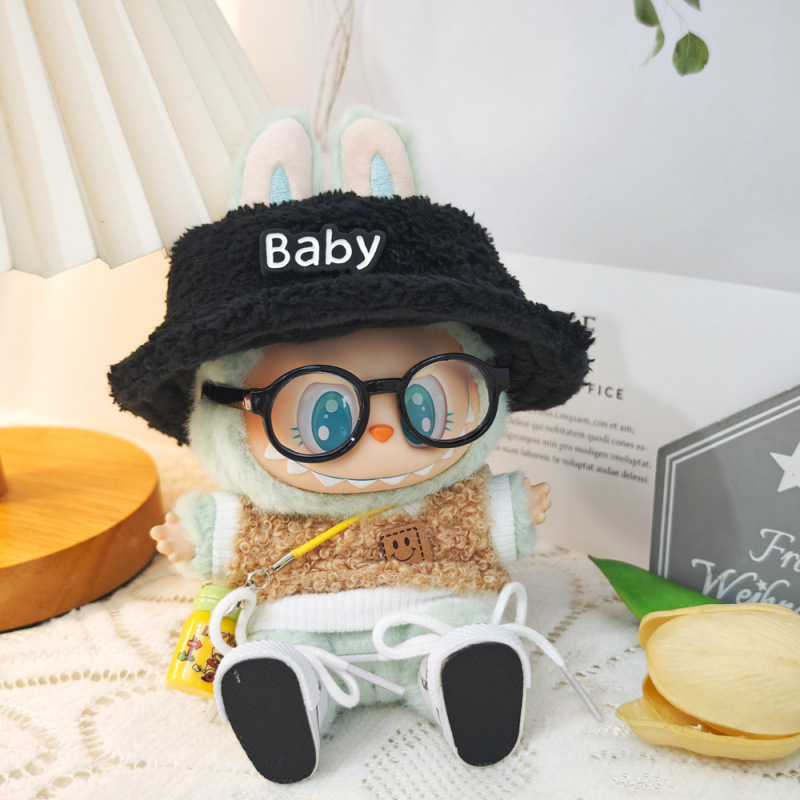 第一世代と第二世代のラブブベビー服ビニールブラインドボックスペンダントかわいいぬいぐるみ帽子服スーツアクセサリー|undefined