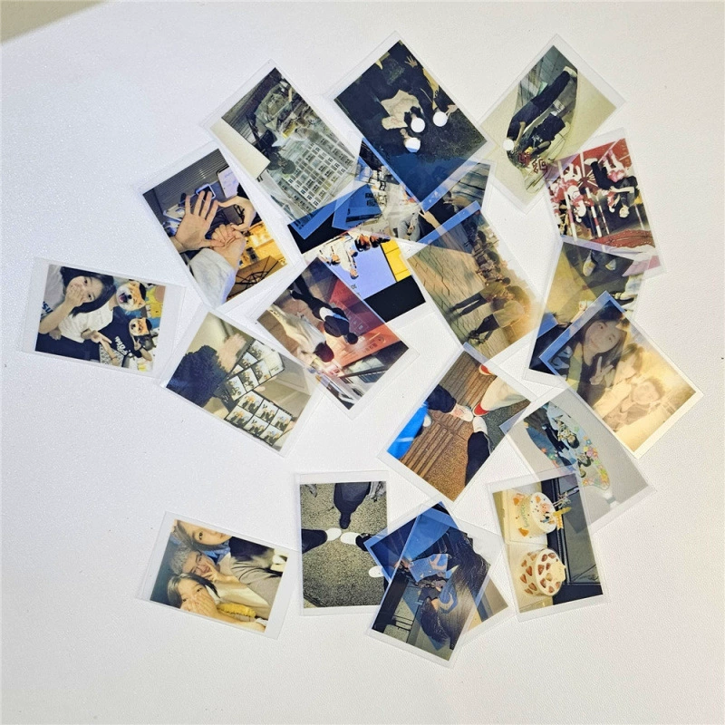 Обратная пленка светотеневой закладка-карта, Polaroid DIY слайд-рамка, корпус, рамка для пленки