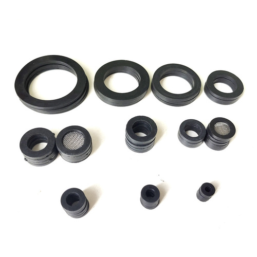 3 points 8MM*16MM*3MM black gasket seal temperature resistant anti-aging flat gasket sealing ring accessories joint gasket
