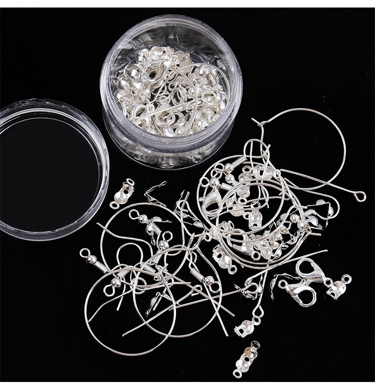 210g Weight Melon Seed Buckle, Hook Earring Findings, Lobster Clasp Jewelry Making Type DIY Jewelry Accessories Classification 1 Set Quantity 1 Set Iron Solid Color Melon Seed Buckle Hook Earring Findings Lobster Clasp