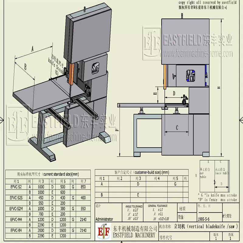厂家直销海绵小型立切机珍珠棉EVA竖切机直切机蜂窝纸切割机