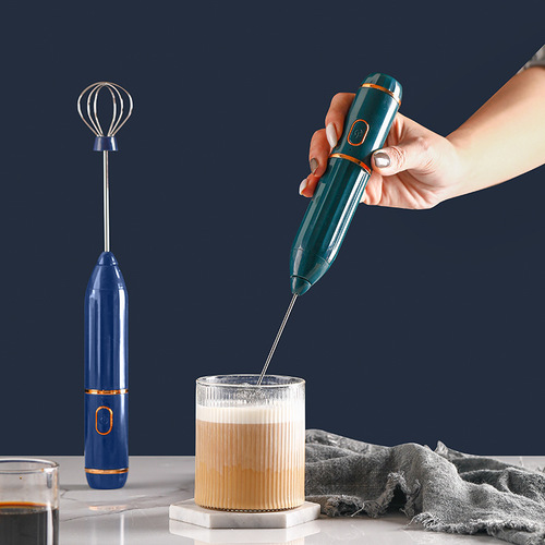 New Electric Handheld Mini Small Wireless Semi-Automatic Cream Whisking Mixer