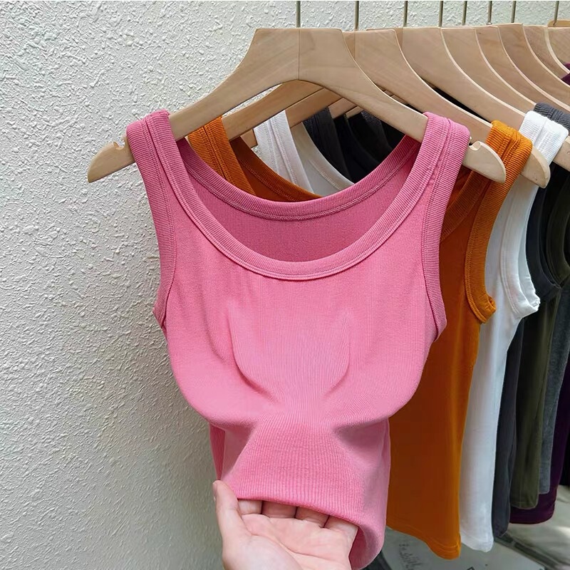 2025 Spring/Summer Sleeveless Racerback Tank Top for Women, Versatile Base Layer Top for Layering or Outerwear, Spring Women's Fashion