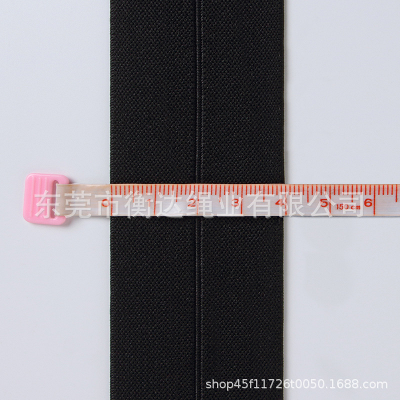 Stock 4 - 10cm color blanco y negro de nylon doblado cinturón elástico vestido de mujer cinturón elástico accesorios