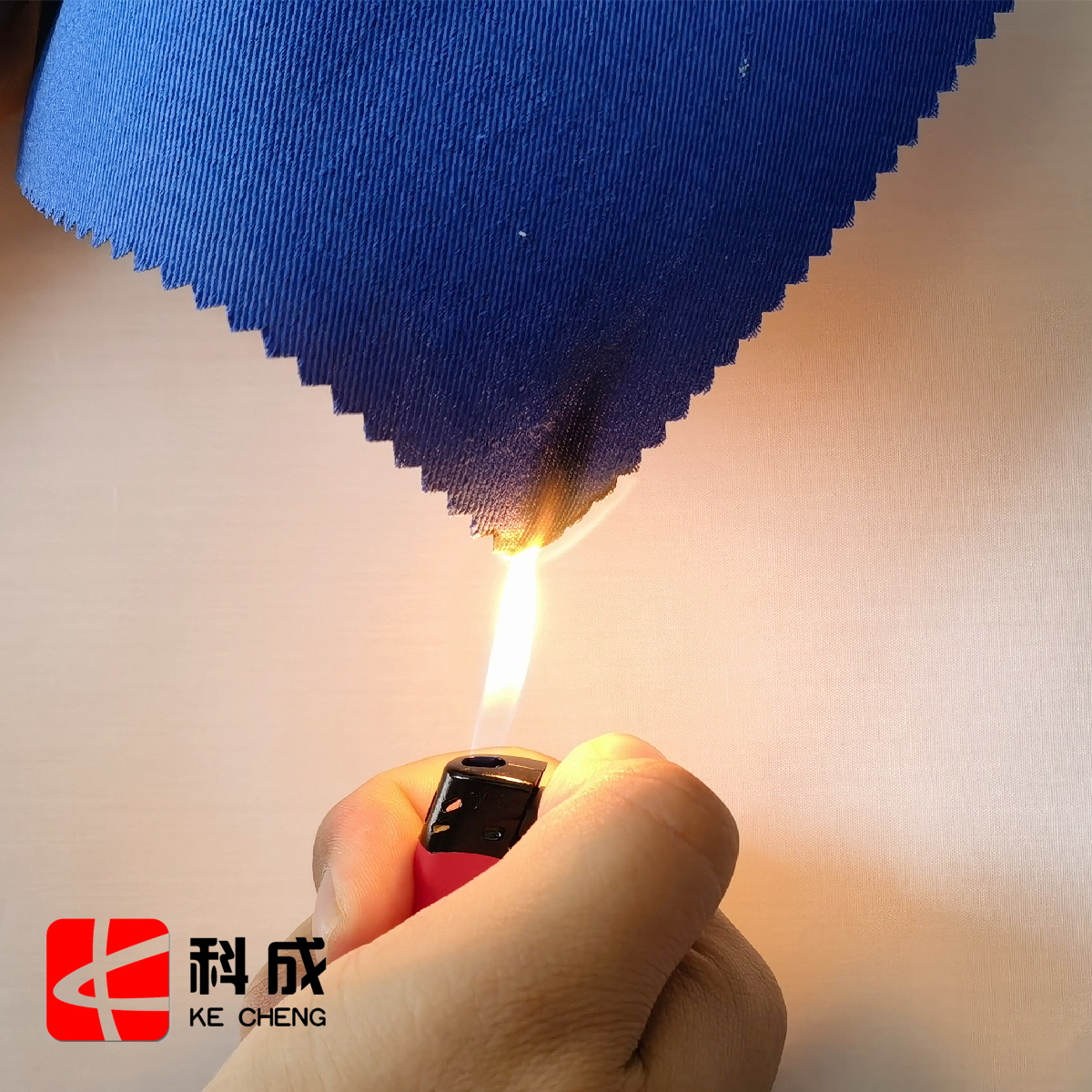 全棉现货 260g 阻燃斜纹面料 特种工装面料